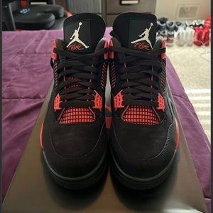 Jordan 4 Red Thunders